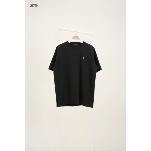 [Chrome Hearts] 크롬하츠 더블 크로스 포인트 자수 스틸 반팔 티셔츠