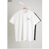 [Maison Margiela] 메종마르지엘라 3D 스티치 넘버링 브러쉬드 그래픽 코튼 반팔 티셔츠