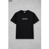 [LOEWE] 로에베 X 온(On) 아나그램 백 자수 로고 숏 슬리브 티셔츠