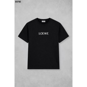[LOEWE] 로에베 X 온(On) 아나그램 백 자수 로고 숏 슬리브 티셔츠
