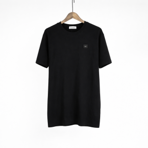 [Acne Studios] 로고 블랙 패치 반팔티