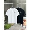 [DIOR] 크리스찬 디올 옴므 시그니처 CD 페인팅 자수 로고 빈티지 숏 슬리브 티셔츠