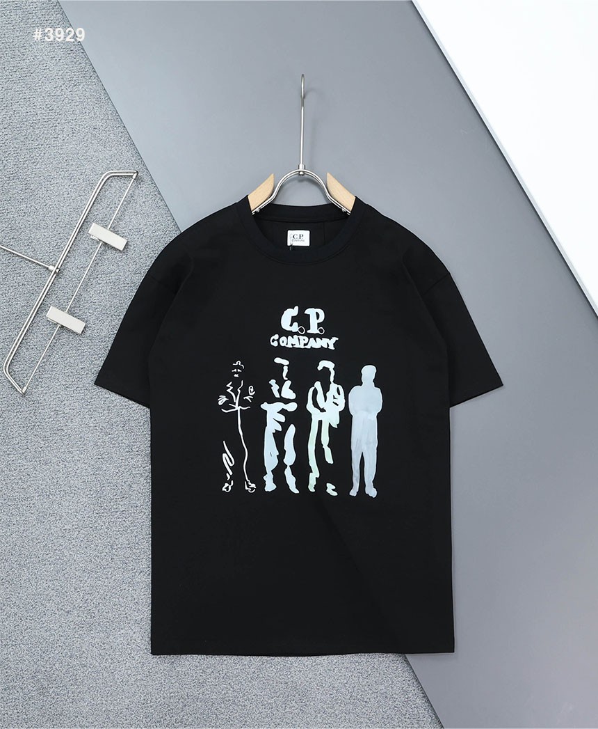 [C.P COMPANY] 씨피컴퍼니 휴먼 그래픽 프린트 라운드 티셔츠