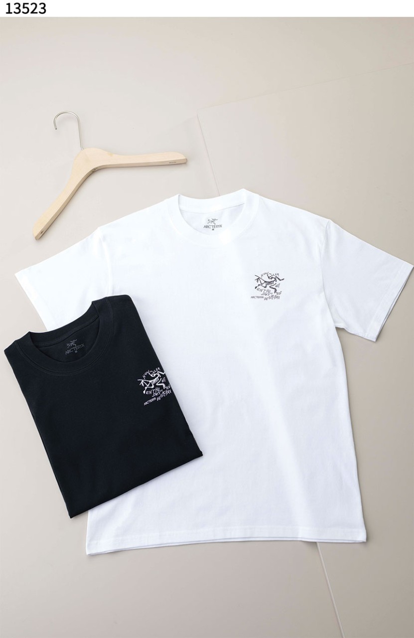 아크테릭스 [ARC'TERYX] 그래픽 로고 반팔 라운드 티셔츠 신상입고