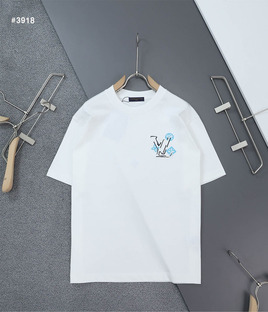 [LOUIS VUITTON] 루이비통 플라워 모노그램 그라디언트 라운드 반팔 티셔츠