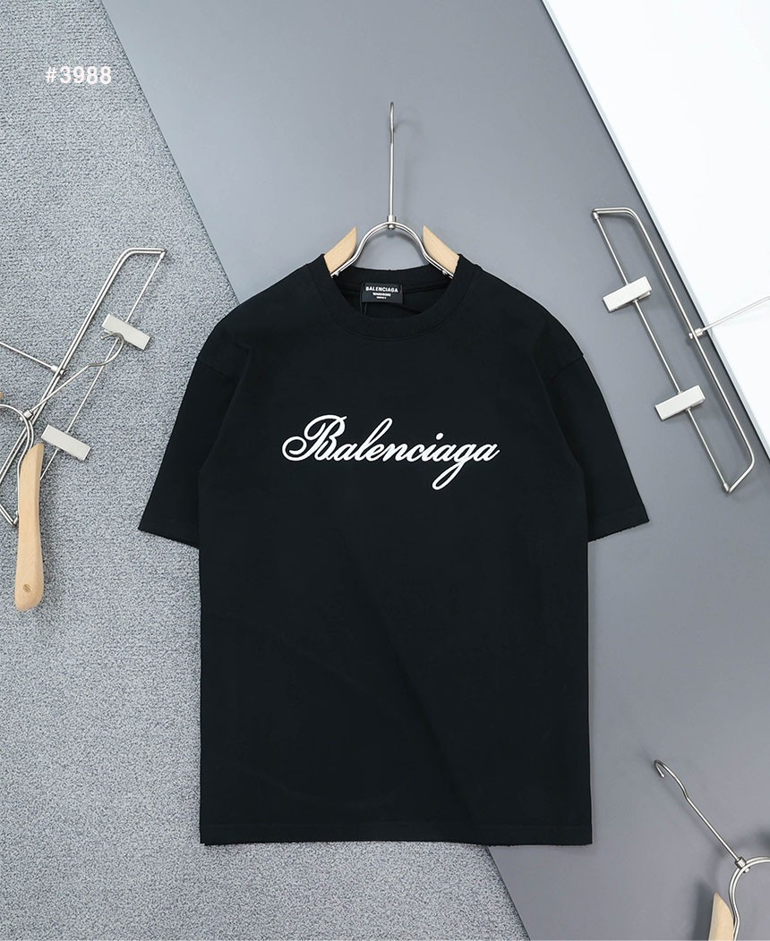 [BALENCIAGA] 발렌시아가 빈티지 BB 멀티로고 오버핏 반팔 티셔츠