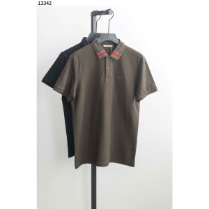 구찌 [GUCCI] 실크 코튼 니트 폴로 셔츠 신상입고