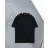 [BALENCIAGA] 발렌시아가 이니셜 레더로고 빈티지 워싱 오버핏 반팔 티셔츠