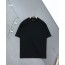 [BALENCIAGA] 발렌시아가 이니셜 레더로고 빈티지 워싱 오버핏 반팔 티셔츠