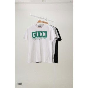 [GUCCI] 구찌 X 발렌시아가 24ss 콜라보 레터링 프린트 반팔 티셔츠