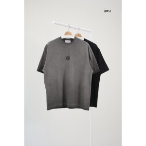 [Maison Margiela] 메종마르지엘라 MM6 그래픽 백 로고 워싱 반팔 티셔츠