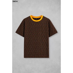 [FENDI] 팬디 FF 패턴 루즈핏 코튼 숏 슬리브 티셔츠