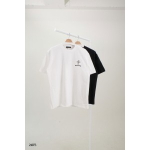 [Chrome Hearts] 크롬하츠 시그니처 크로스 톤온톤 자수 스틸 포인트 반팔 티셔츠