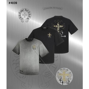 [Chrome Hearts] 크롬하츠 옐로우 자수 패치 티셔츠