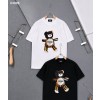 [FENDI] 팬디 곰돌이 그래 라운드 티셔츠