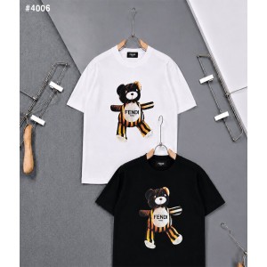 [FENDI] 팬디 곰돌이 그래 라운드 티셔츠