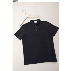 버버리 [BURBERRY] 남성 블랙 코튼 폴로셔츠 신상입고