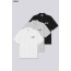 [MAISON KITSUNE] 메종키츠네 더블 폭스 헤드 패치 클래식 카라티