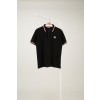 [MONCLER] 몽클레어 시그니처 컬러 라인 와펜 패치 PK 카라 반팔 티셔츠
