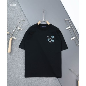 [LOUIS VUITTON] 루이비통 플라워 모노그램 그라디언트 라운드 반팔 티셔츠