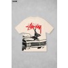 [STUSSY] 스투시 비트 크레이지 숏 슬리브 그래픽 티셔츠