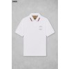 [BURBERRY] 버버리 TB 써클 자수 로고 숏 슬리브 폴로 티셔츠