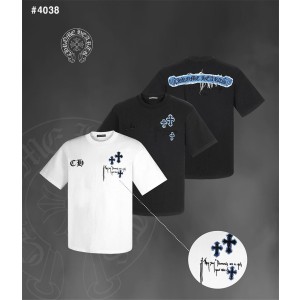 [Chrome Hearts] 크롬하츠 데님 로고 티셔츠