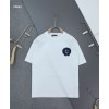 [Chrome Hearts] 크롬하츠 빈티지 홀스슈 데님 로고 자수 라운드 반팔 티셔츠