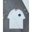 [Chrome Hearts] 크롬하츠 빈티지 홀스슈 데님 로고 자수 라운드 반팔 티셔츠