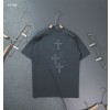 [Chrome Herts] 크롬하츠 크로스 멀티 십자자수 반팔 티셔츠